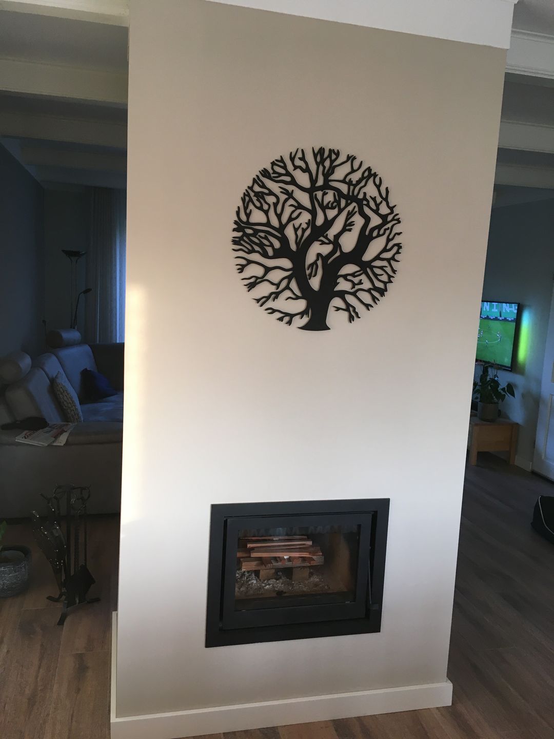 Customer photo review of Wanddecoratie | Levensboom rond
