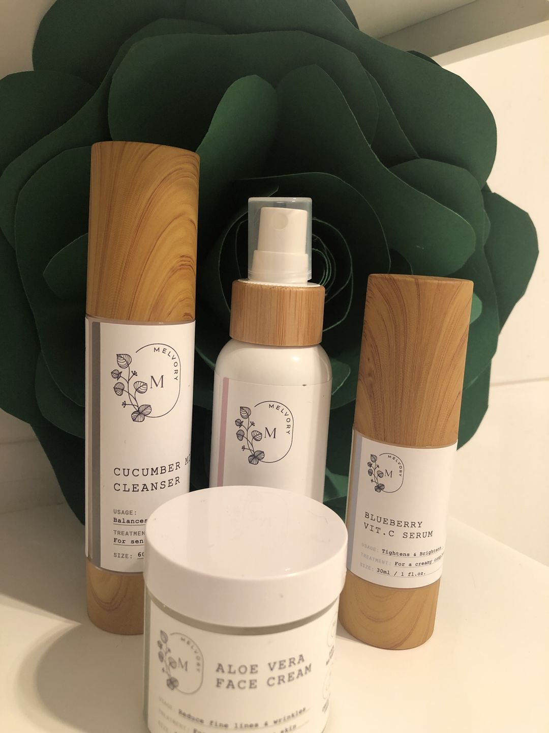 Customer photo review of Cleopatra Beauty Set (Dry Skin)