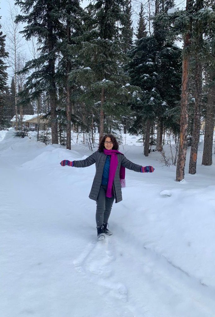 Customer photo review of Sherpa-Cotton Leggings