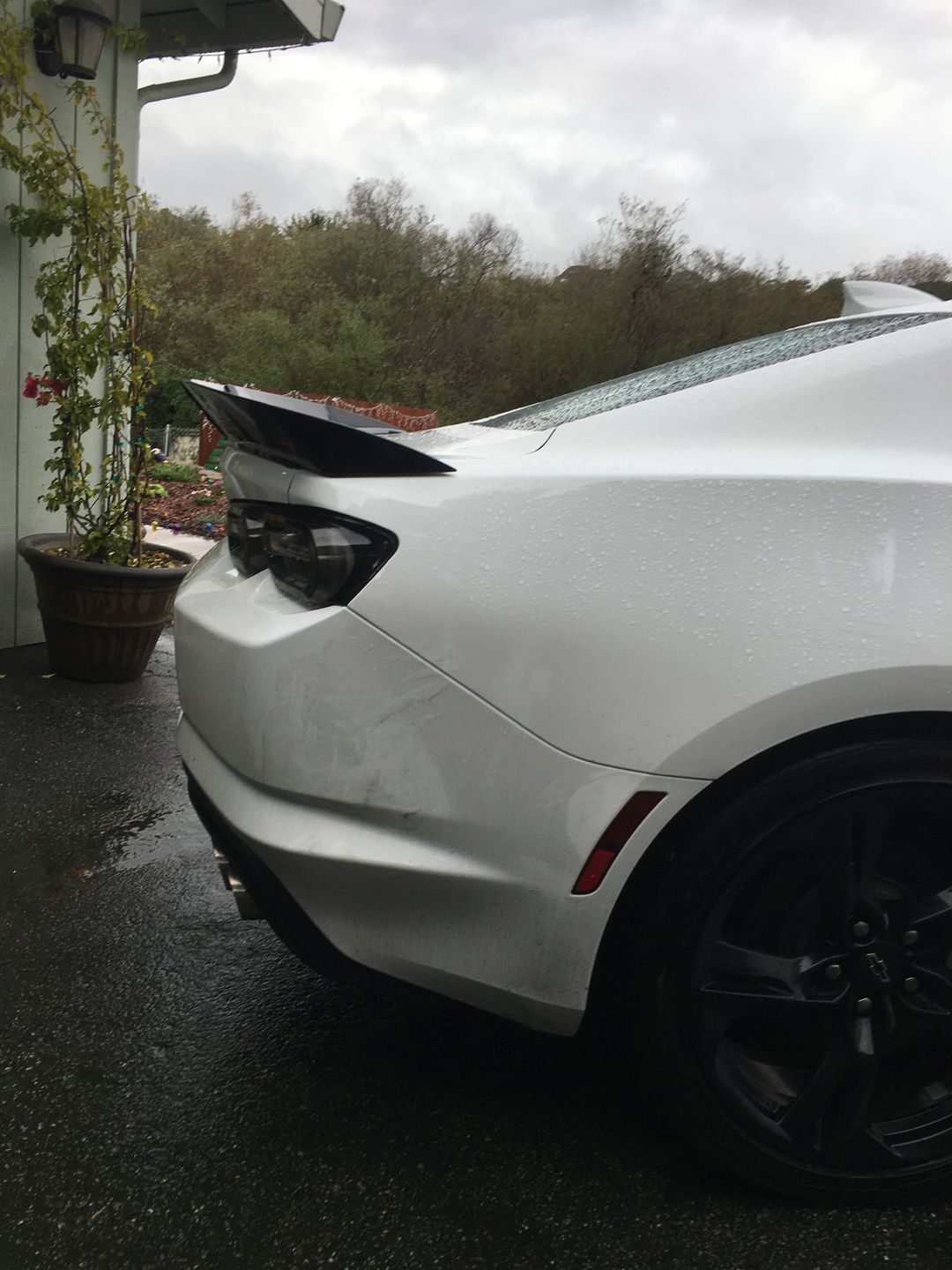 Customer photo review of Camaro EOS Track Package Rear Trunk Spoiler Wing