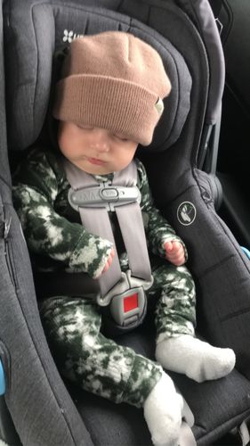 Customer photo review of Soft Knitted Cuff Beanie