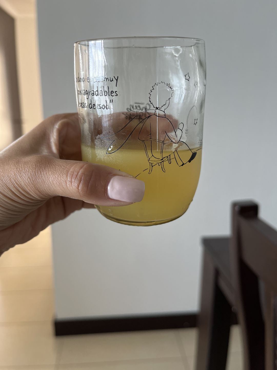 Customer photo review of El Principito Mini Juego de Vasitos 200 ml