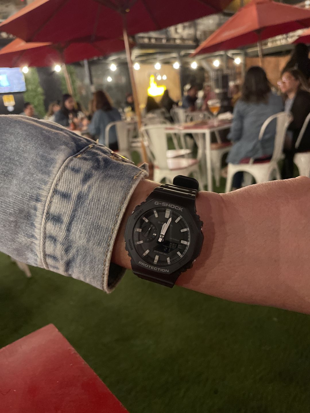 Customer photo review of Reloj Casio G-Shock Royal Oak "Casioak" GA-2100-1ADR Carbon Core Negro