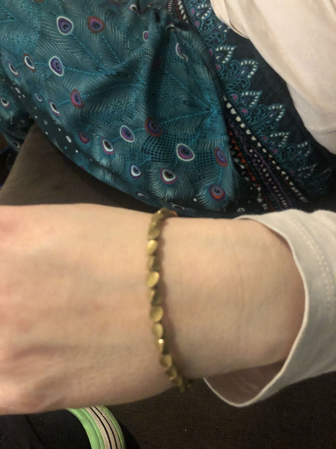 Customer photo review of Edles Tibetisches Glücksarmband