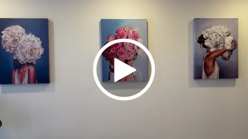 Customer video review of Set Woman Floral #4
