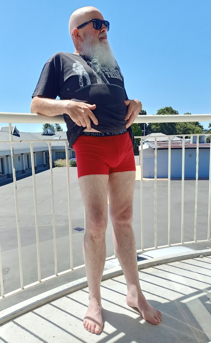 Customer photo review of Pouch Boxer Black