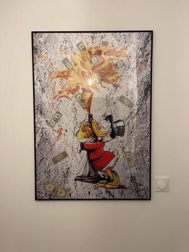 Customer photo review of "Raining dollars" - limitée à 150 exemplaires