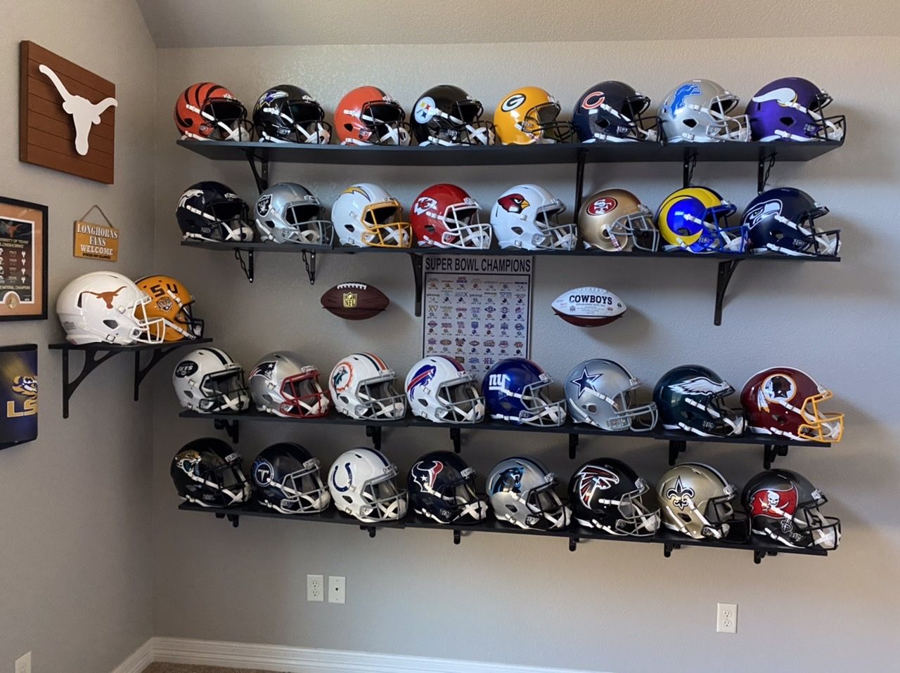 Customer photo review of San Francisco 49ers Riddell Speed Full Size Replica Football Helmet