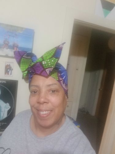 Customer photo review of Davi Wire Headband