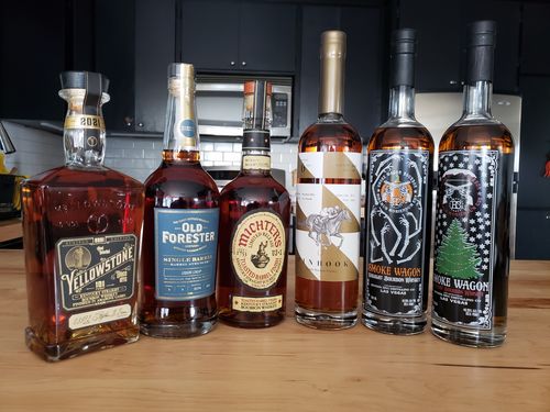 Customer photo review of Smoke Wagon | Straight Bourbon Whiskey | Holliday Edition