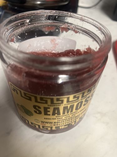 Customer photo review of Elderberry and Soursop Infused Sea Moss Gel