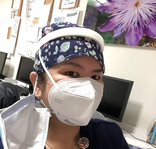 Customer photo review of [USA][YEAR-END SALE] DOBU N95 MASK