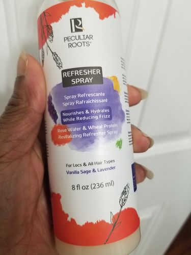Customer photo review of Refresher Spray w/ Rose Water | 8 oz