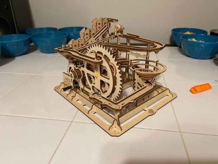 Customer photo review of OUR BESTSELLER: Marble Run - Roller Coaster