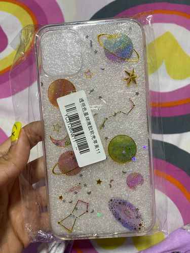 Customer photo review of Planet Star iPhone Case