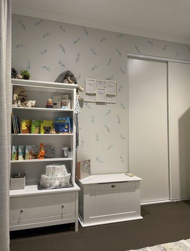 Customer photo review of Eucalyptus Leaves Decal Set