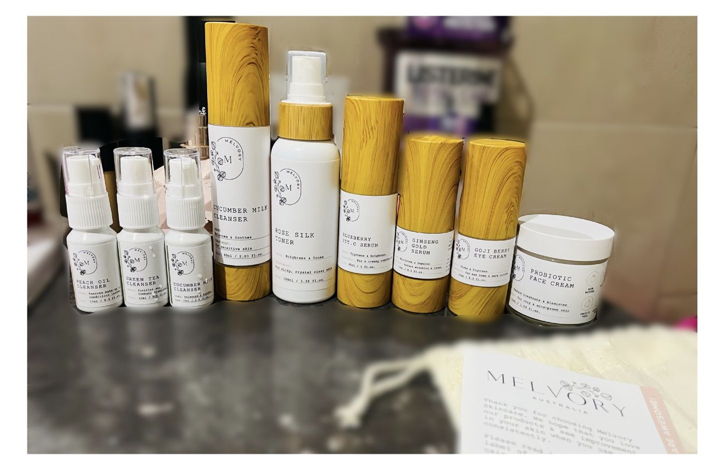 Customer photo review of Combination Skin Set