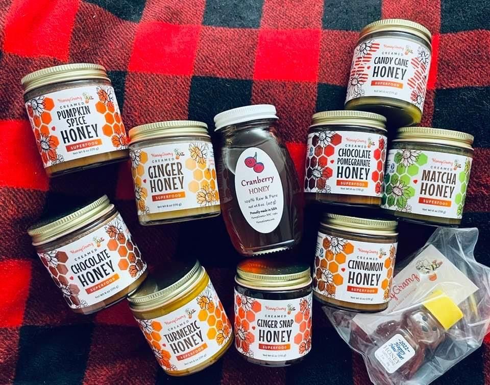 Customer photo review of Chocolate Pomegranate Honey