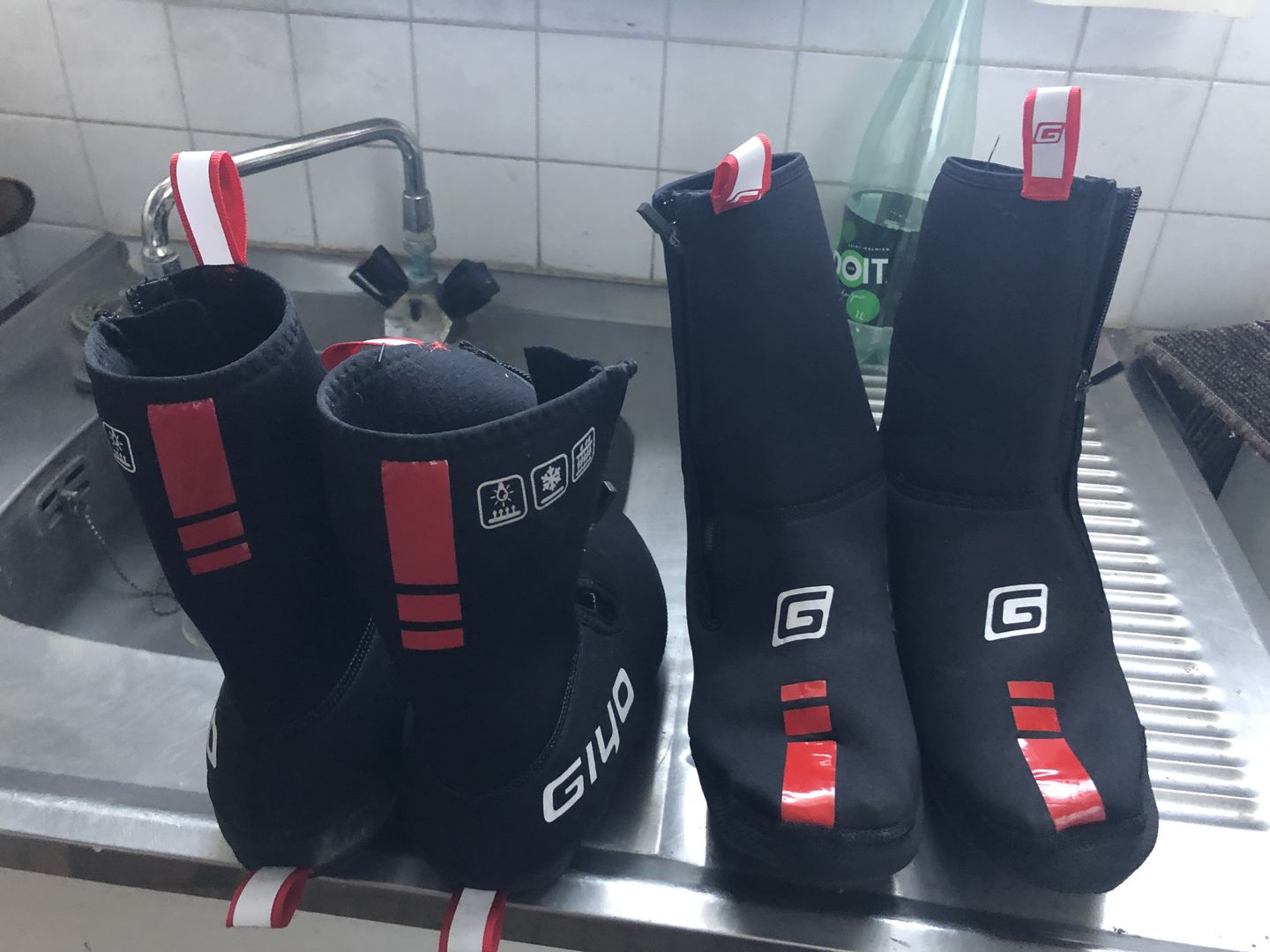 Customer photo review of Couvres chaussures hiver - NEOPRENE+