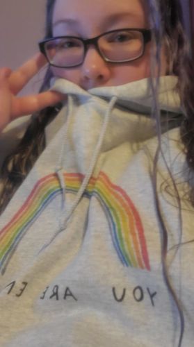 Customer photo review of You Are Enough (Rainbow)