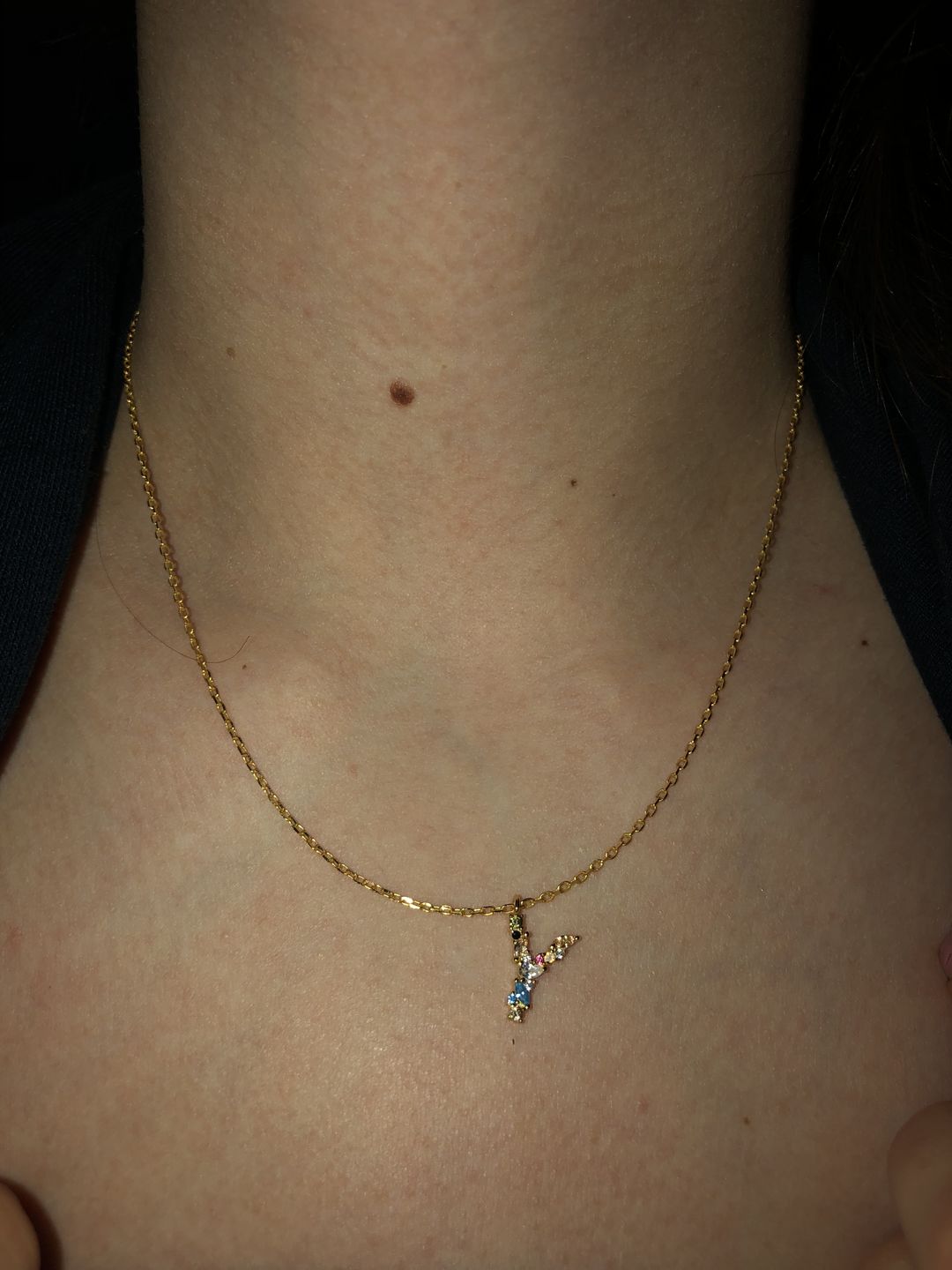 Customer photo review of LOANYA Buchstaben Kette