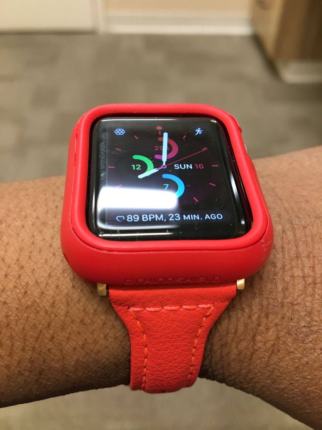 Customer photo review of Artemis Leather Strap (7 Colours)