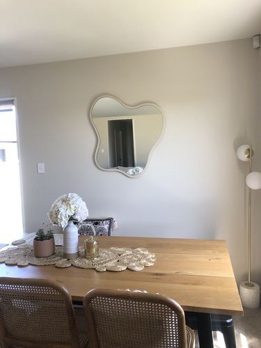 Customer photo review of Blob Wall Mirror