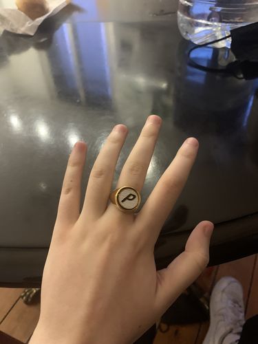 Customer photo review of Bague réversible F**K or