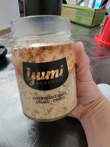 Customer photo review of Maple Cranberry Overnight Oats