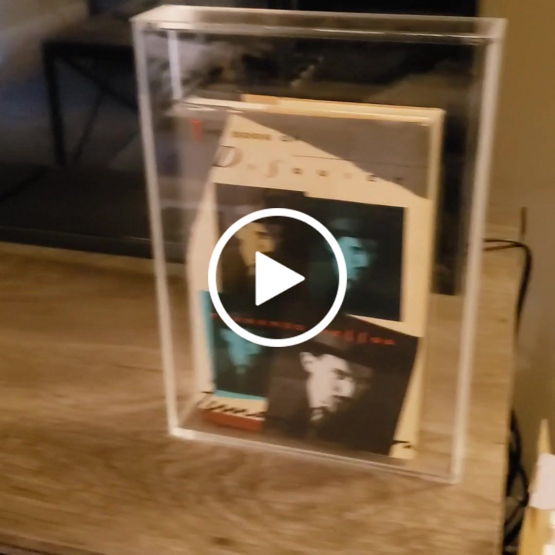 Customer video review of Acrylic Book Display Case