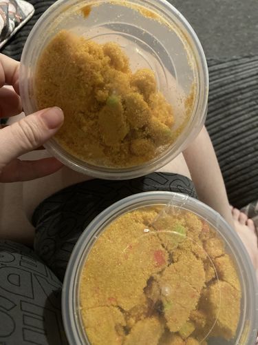 Customer photo review of Rainbow Sherbet Mega Dipping Pot