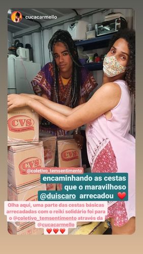 Customer photo review of Cesta Básica Econômica Júnior