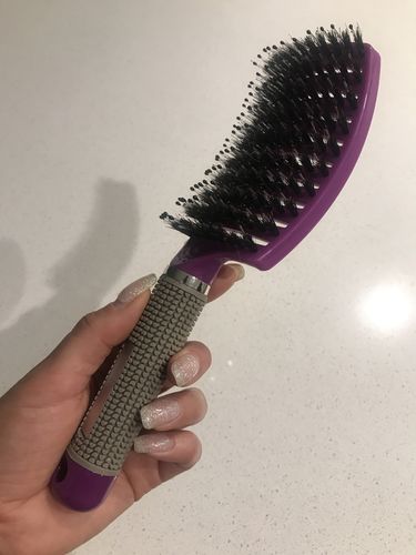 Customer photo review of Classic Detangler Hairbrush