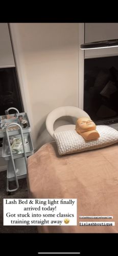 Customer photo review of Online Eyelash Extension Course (Classic, Hybrid & Volume)