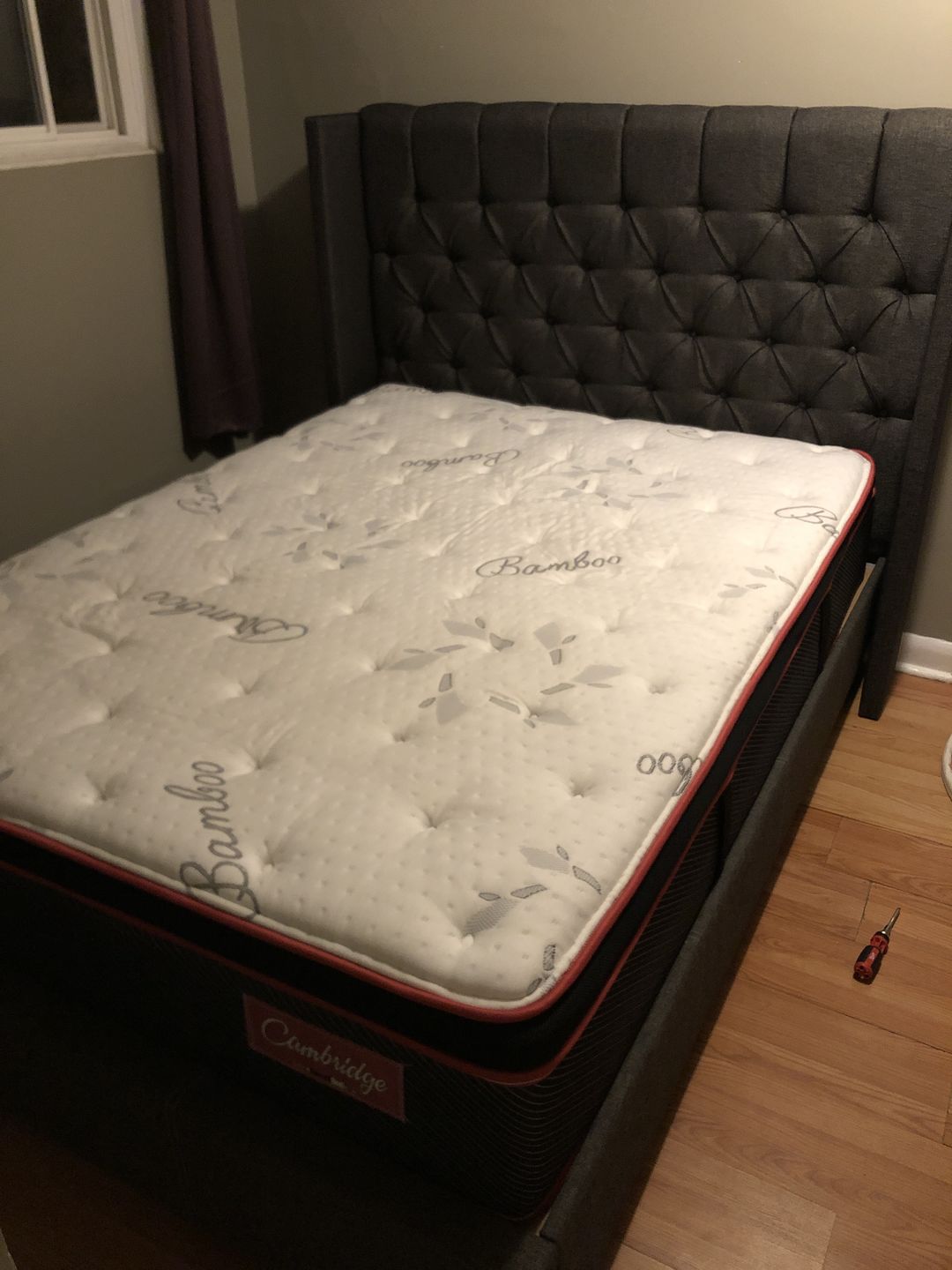 Customer photo review of Queen Cambridge Suite - 14" Luxury Firm & Plush High Coil Pillowtop