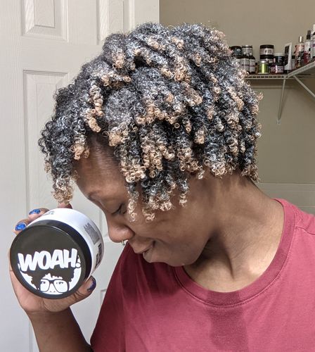 Customer photo review of WOAH. Deep Conditioning Mask