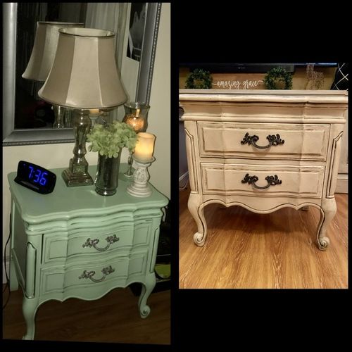 Customer photo review of Spa White - One Step Paint
