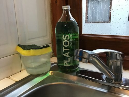 Customer photo review of Jabón para lavar PLATOS hipoalergénico