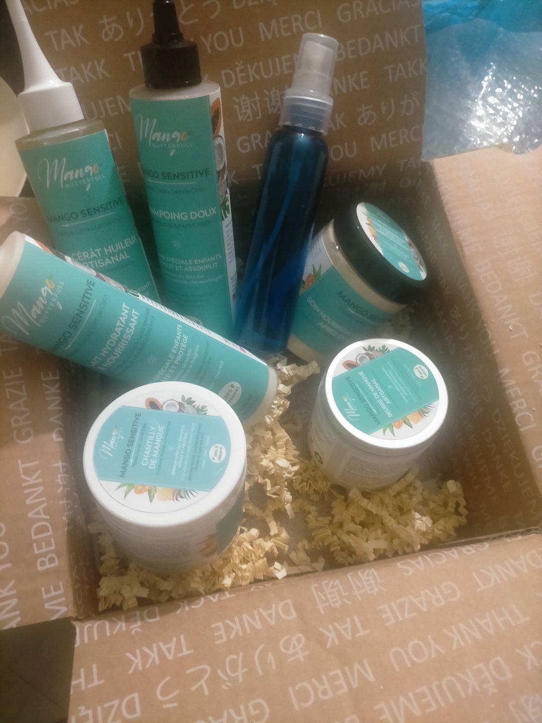 Customer photo review of Pack routine Mango SENSITIVE