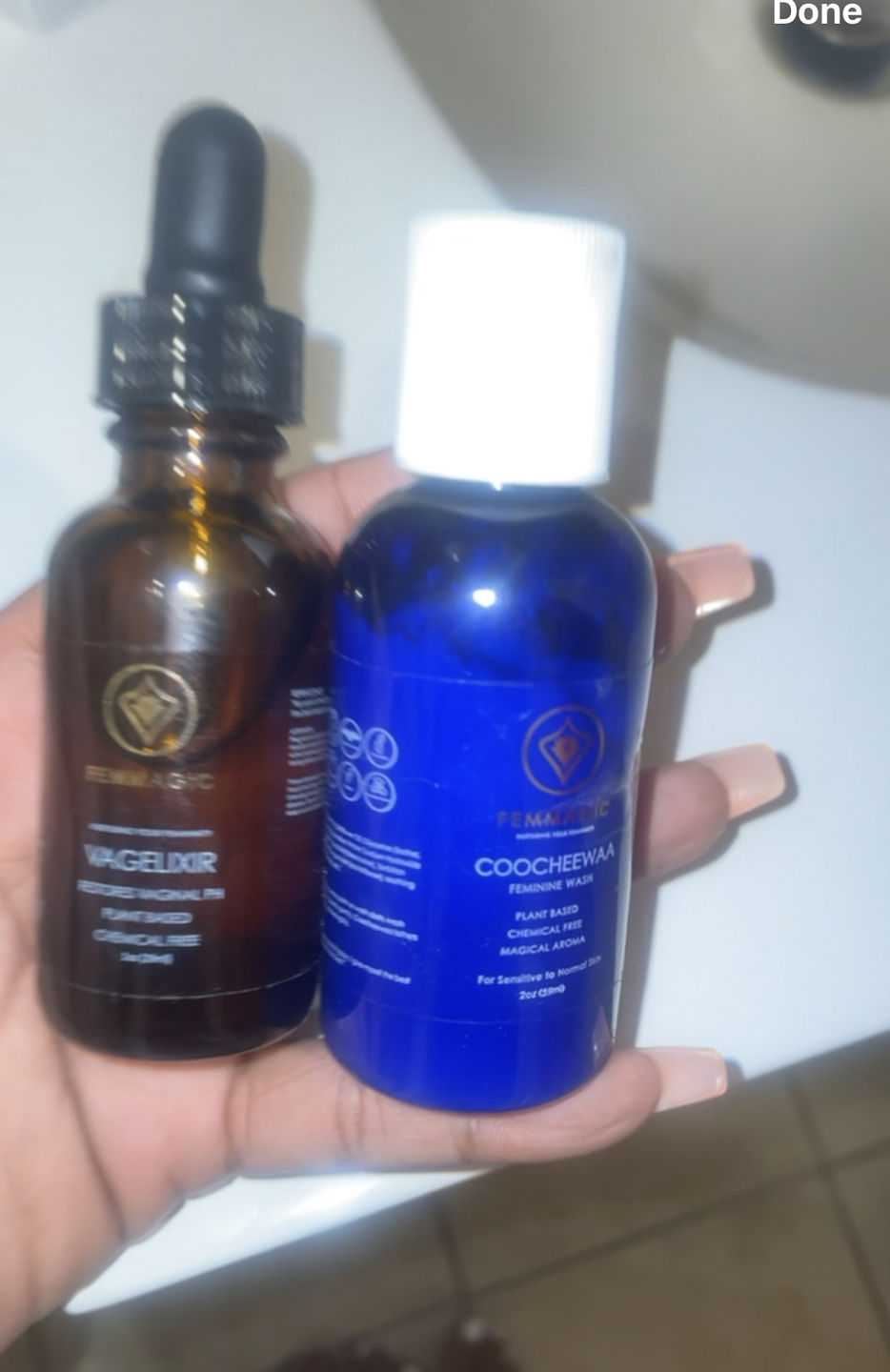 Customer photo review of Coocheewa + Vagelixir Travel Size  - Bundle