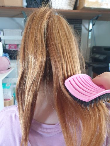 Customer photo review of Classic Detangler Hairbrush