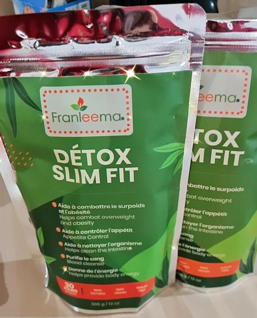 Customer photo review of Détox poudre pour perdre du poids -Powder Slim Fit ™