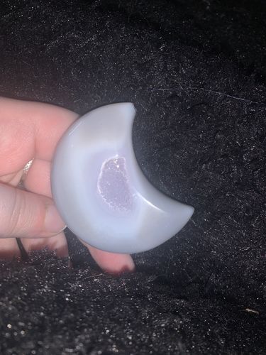 Customer photo review of Geode Agate Moon