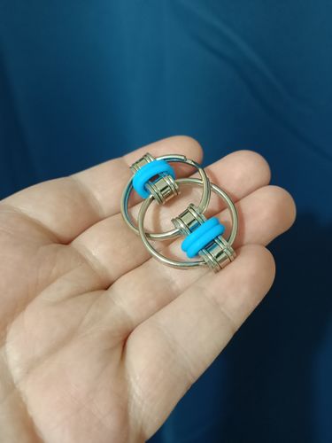 Customer photo review of Infinity Flip Ring