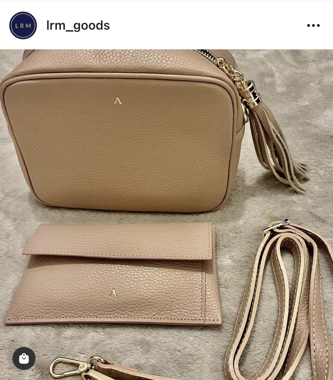 Customer photo review of Leather Lady Cross Body Bag
