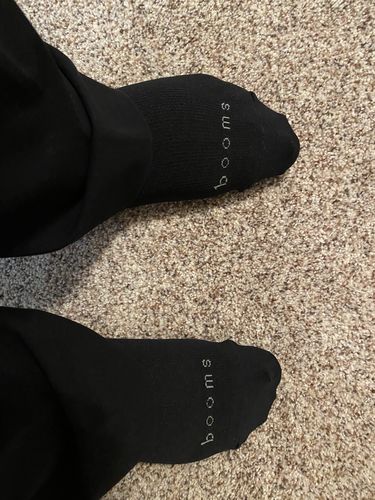 Customer photo review of Knee-High Compression - Black