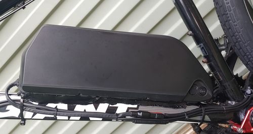 Customer photo review of 48V 20Ah / 960Wh Downtube Samsung eBike Battery CPPOLF48-20