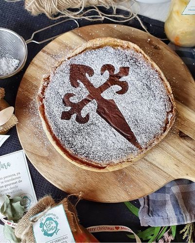 Customer photo review of Tarta de almendra del Camino