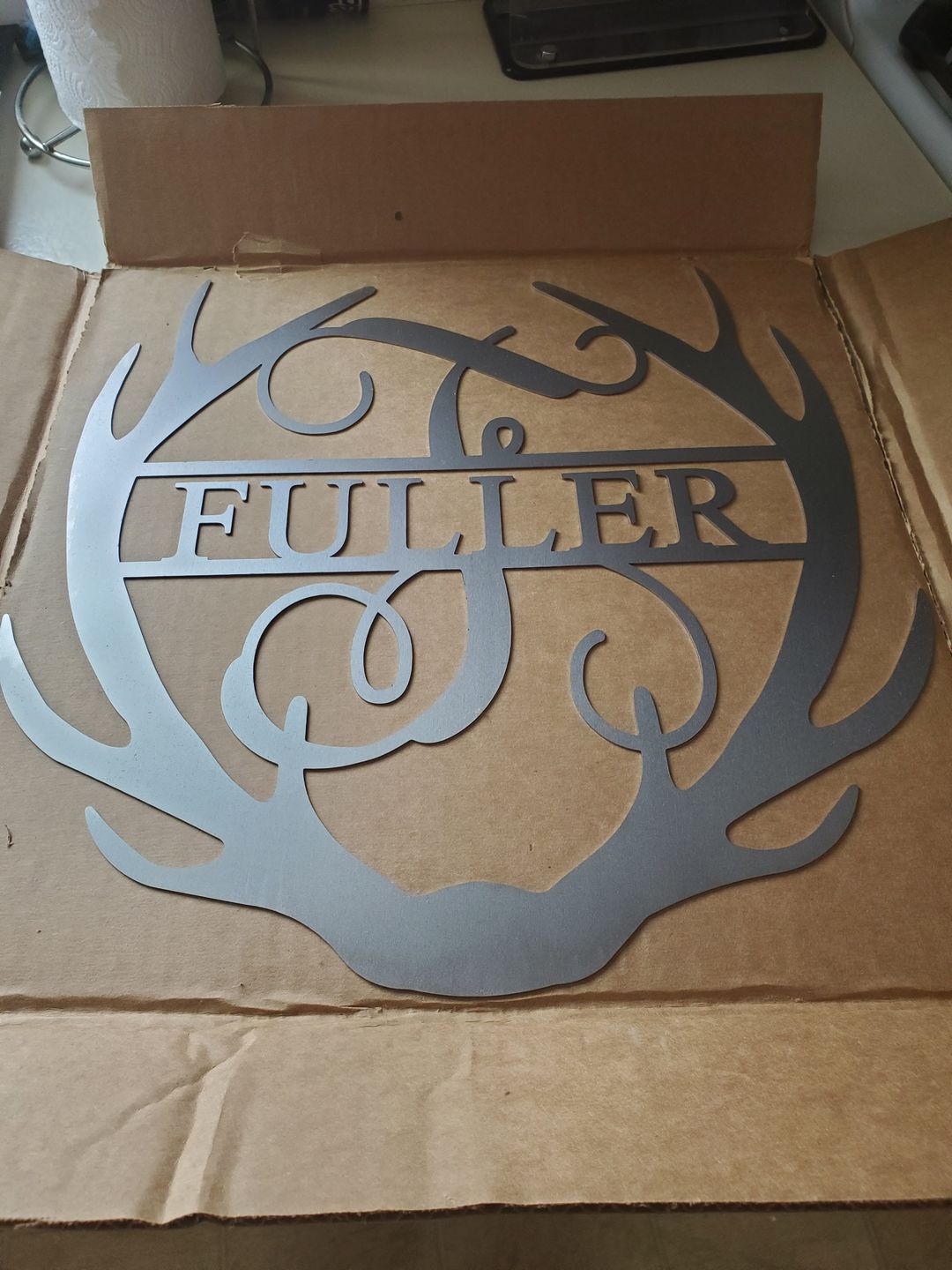Customer photo review of Antler Monogram with Name - 2 sizes