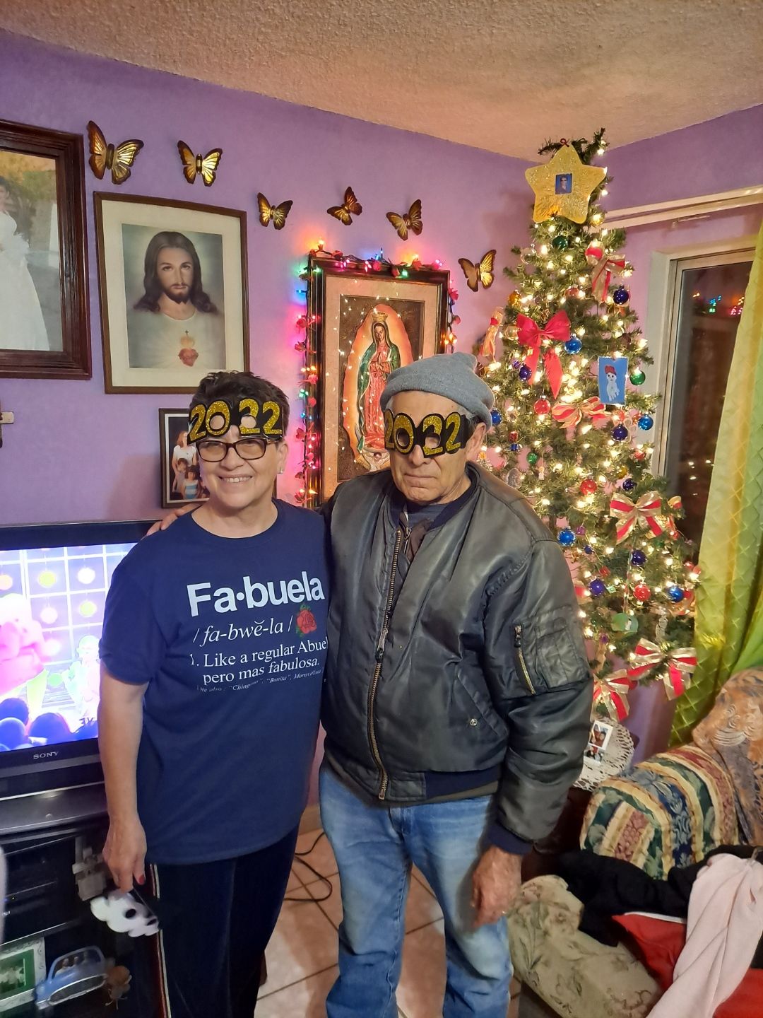 Customer photo review of Fabuela Fabulosa Abuela T-Shirt